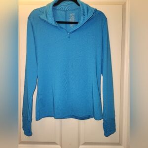 Women's Blue NILS Base Layer Top